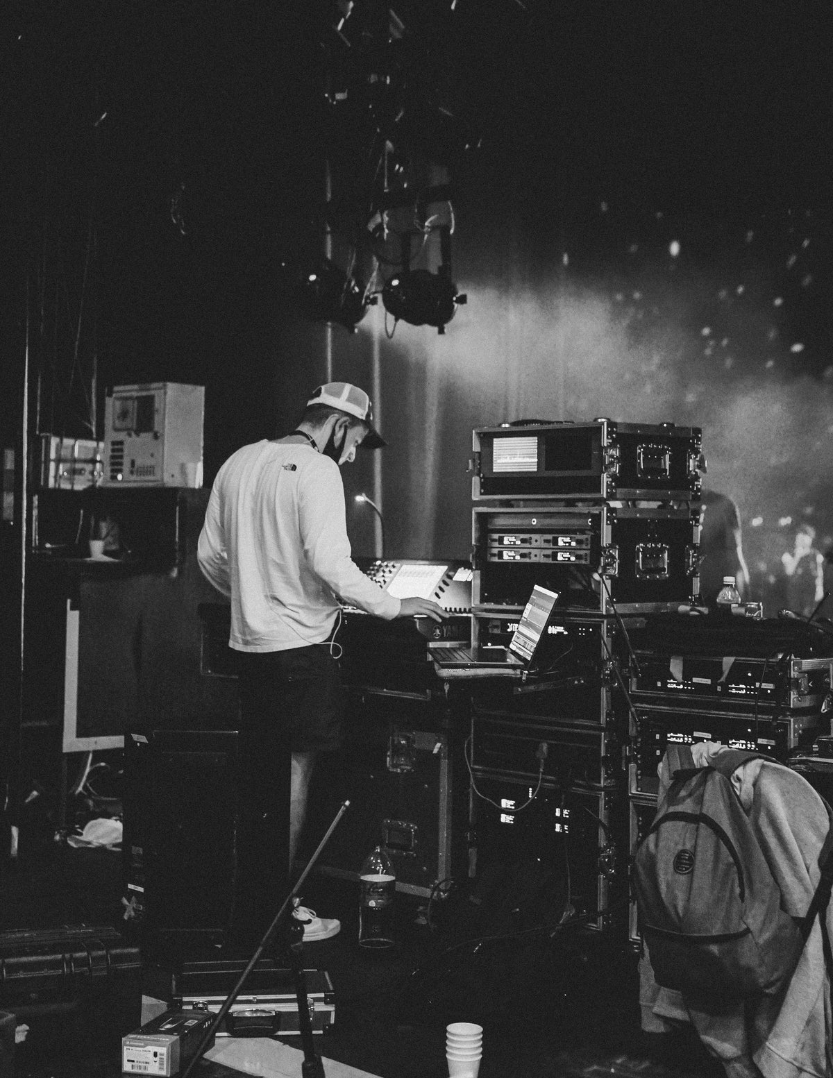 LiveGear production — Summerfest, patching in